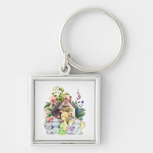 Cute Animals Keychain
