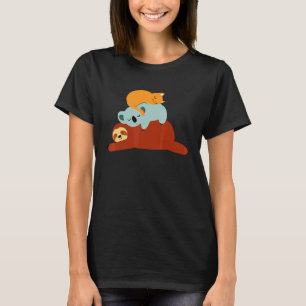 Cute Animals Koala Sloth Cat Kitty T-Shirt