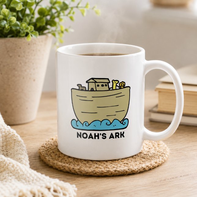 Cute Animals Noah's Ark  Coffee Mug (Creator Uploaded)