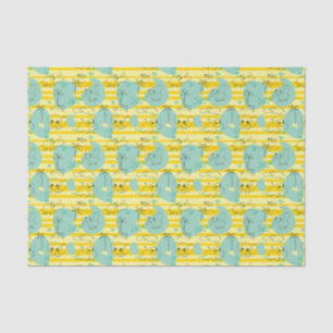 Cute animals playing with water 2 tissue paper