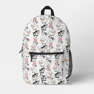 cute animals printed backpack