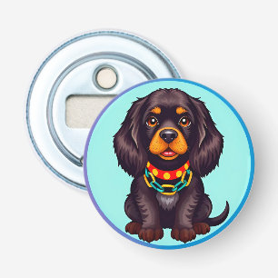 Cute Animated Dog Fun Pet Lover Kitchen Gadget Bottle Opener