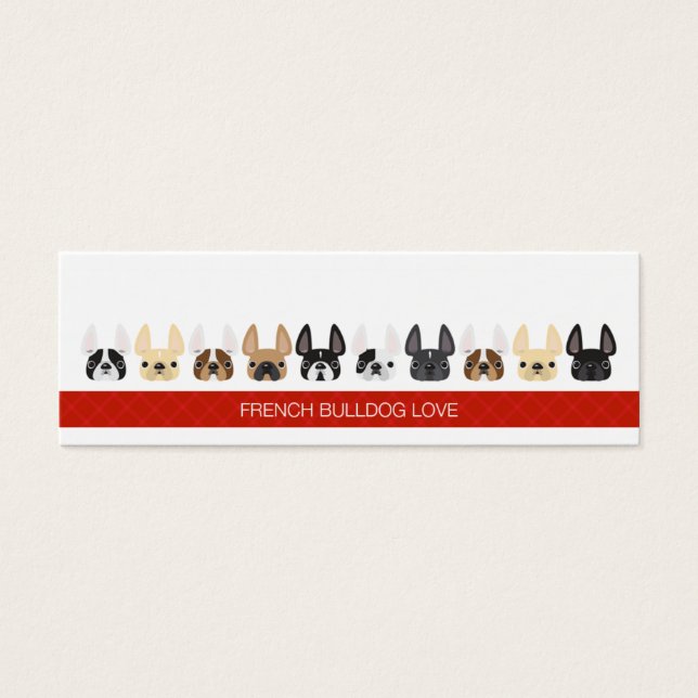 Cute animated French Bulldogs (Front)