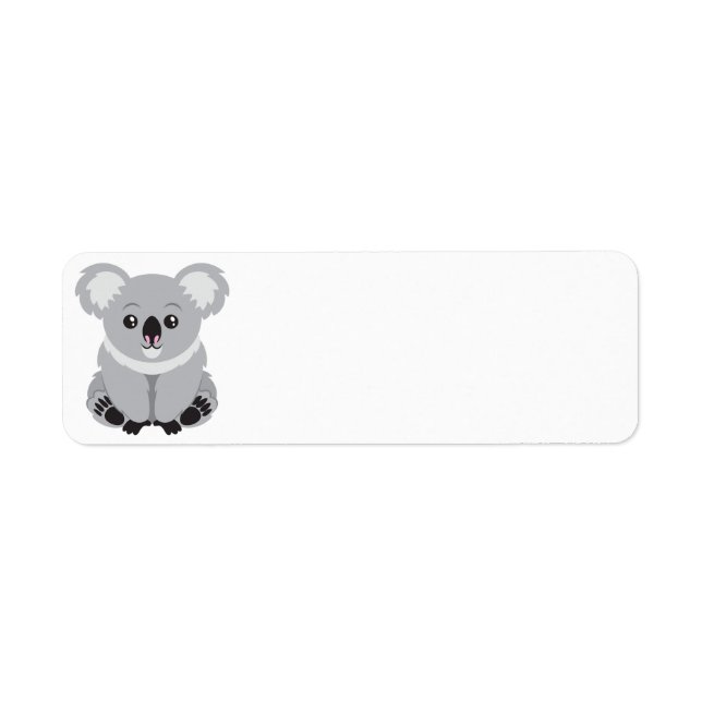 Cute Animated Koala Bear (Front)