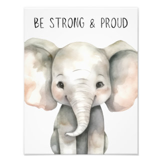 Cute Animaux Nursery Posters Collection