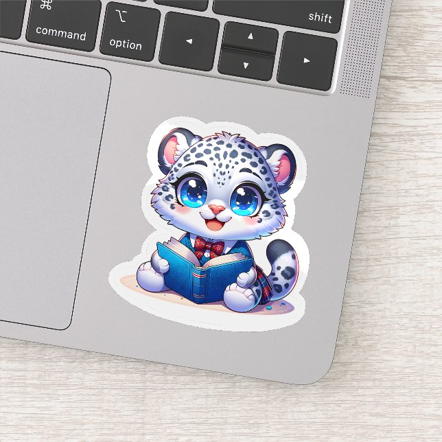 Cute Anime Big Cat Stickers Kawaii Stickers (Détail)