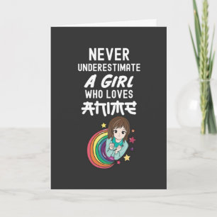 Cute Anime Cards For Baby Girls Kaiwaii Otaku Kids