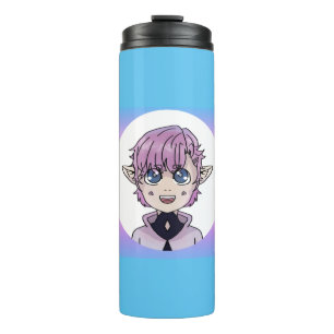 Cute Anime Elf Thermal Tumbler