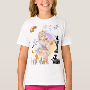 Cute Anime Fairy Princess Girl T-Shirt