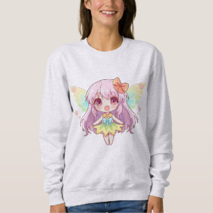 Cute Anime Fairy Sweatshirt  Add a touch of magic 