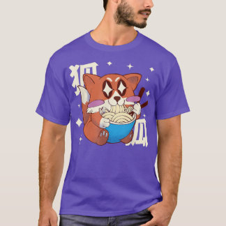 Cute Anime Foeating Ramen, For Women And Men 563 T-Shirt