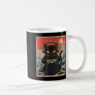Cute Anime Gamer Kawaii Cat Japanese Gaming Gift B Coffee Mug