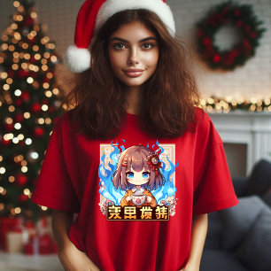 Cute Anime Girl Anime Character T-Shirt