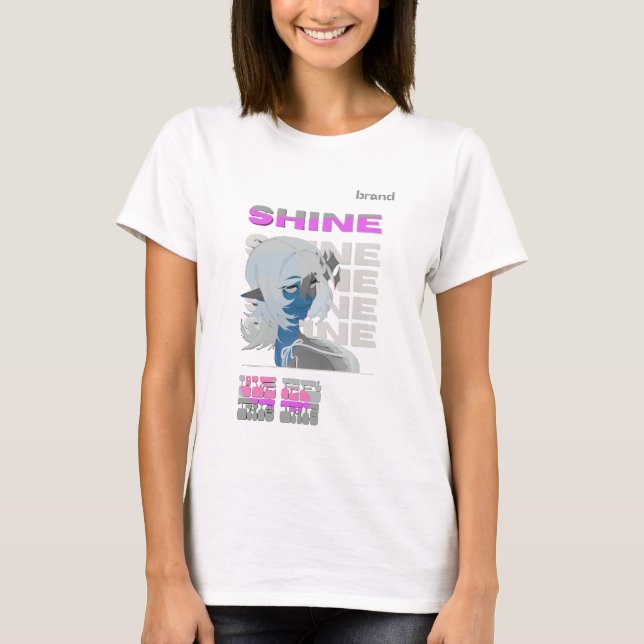 Cute anime girl T-Shirt (Front)