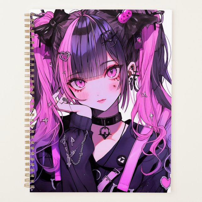 Cute Anime Goth Girl (Devant)