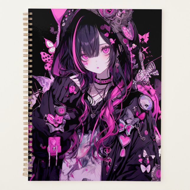 Cute Anime Goth Girl (Devant)