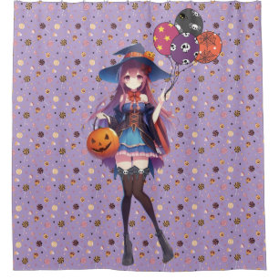 Cute Anime Halloween Witch