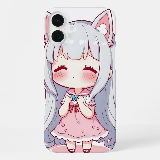 Cute Anime iPhone Case (Back)