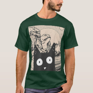 Cute Anime Kitten Neko Japan Manga Harajuku Otaku  T-Shirt