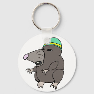 Cute Anime Mole Keychain