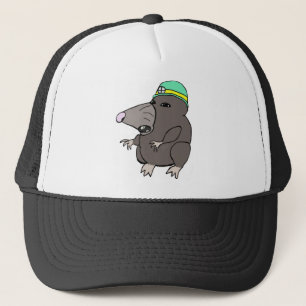 Cute Anime Mole Trucker Hat