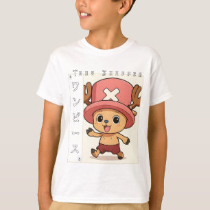 Cute Anime Reindeer Character with Red Medicine To T-Shirt