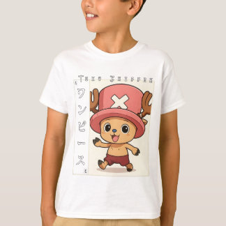 Cute Anime Reindeer Character with Red Medicine To T-Shirt