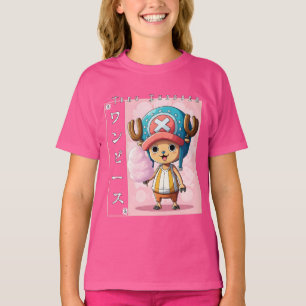 Cute Anime Reindeer Character with Red Medicine To T-Shirt