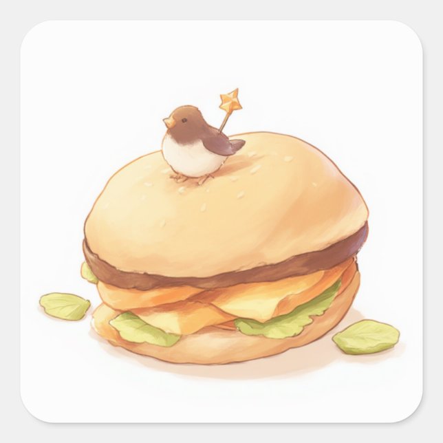 Cute Anime Sticker (Front)