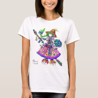 Cute Anime Witch Kawaii Halloween Magic Spell T-Shirt