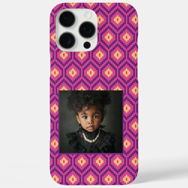 Cute Anniversary Gifts For Mom Ethnic Pattern  Case-Mate iPhone Case (Back)