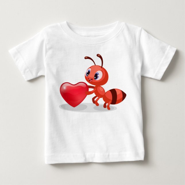 Cute Ant Baby Shirt (Front)