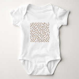 Cute Ants Pattern Baby Bodysuit