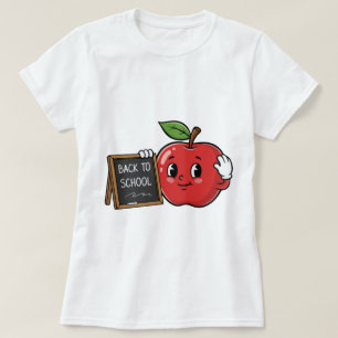 Cute Apple Back To School T-Shirt