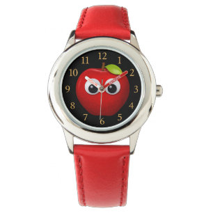 Cute Apple Clock for Kids Watch