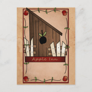 Cute Apple Inn Postcard