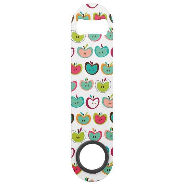 Cute apple pattern bar key (Front)
