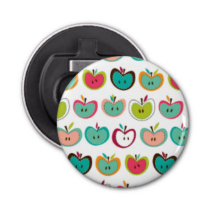 Cute apple pattern bottle opener
