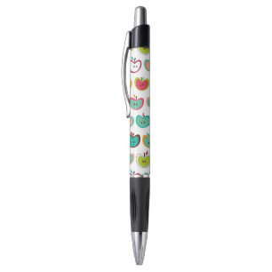Cute apple pattern pen