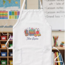 Cute Apple Teacher Appreciation Personalized Name