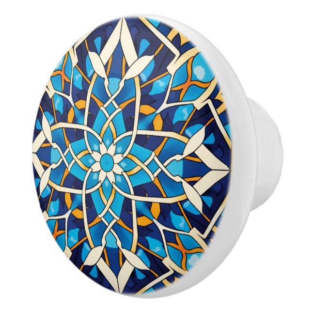 Cute Arabic style crafting  Ceramic Knob (Right)