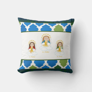 Cute Archangels Throw Pillow