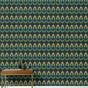 Cute art Deco tiled pattern  Wallpaper