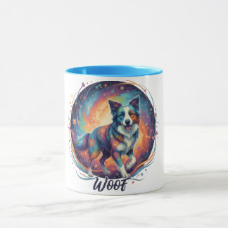 Cute Artistic Puppy Design for Dog Lovers Mug
