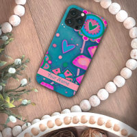 Cute Artsy Hearts Flower Fun Inspirivity Custom