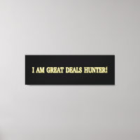 Cute Artwork Design "Great Deals Hunter". Buy Now