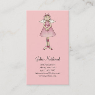 Cute as a Bug · Angel Business Card
