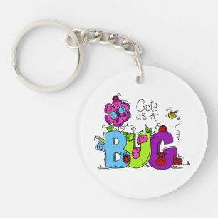 Cute as a Bug Keychain