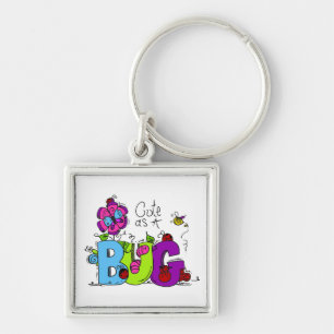 Cute as a Bug Keychain