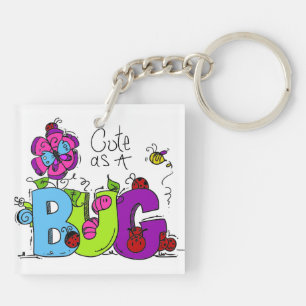 Cute as a Bug Keychain